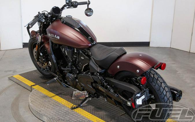 2026 Indian Scout Bobber Limited +Tech Maroon Metallic Smoke