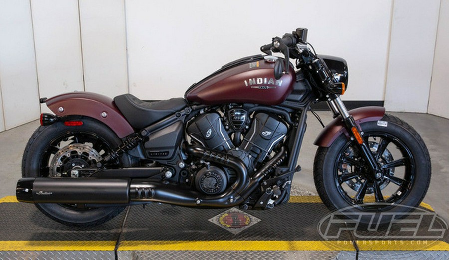 2026 Indian Scout Bobber Limited +Tech Maroon Metallic Smoke