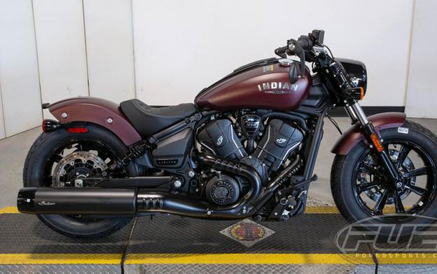 2026 Indian Scout Bobber Limited +Tech Maroon Metallic Smoke