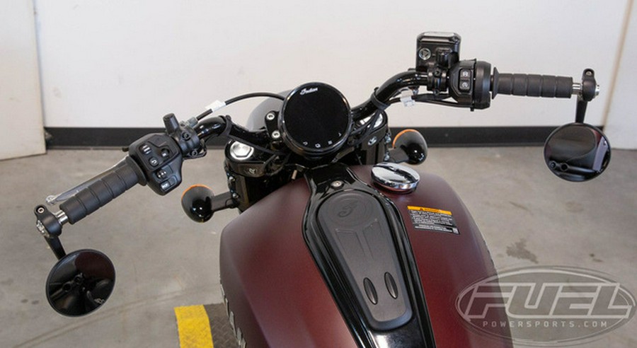 2026 Indian Scout Bobber Limited +Tech Maroon Metallic Smoke