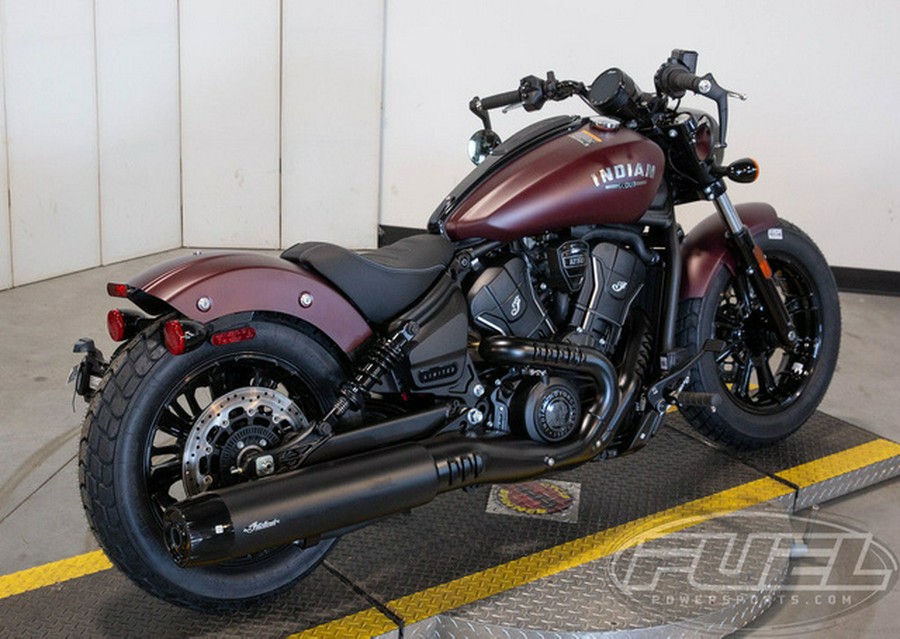 2026 Indian Scout Bobber Limited +Tech Maroon Metallic Smoke