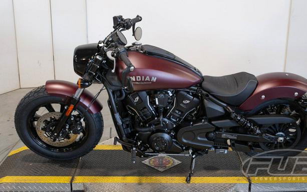 2026 Indian Scout Bobber Limited +Tech Maroon Metallic Smoke