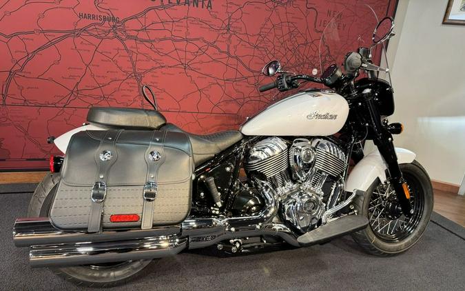 2024 Indian Motorcycle® Super Chief Limited ABS Ghost White Metallic