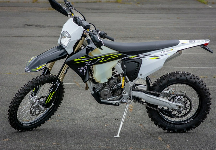 2026 Triumph TF 250-E Jet Black/Pure White