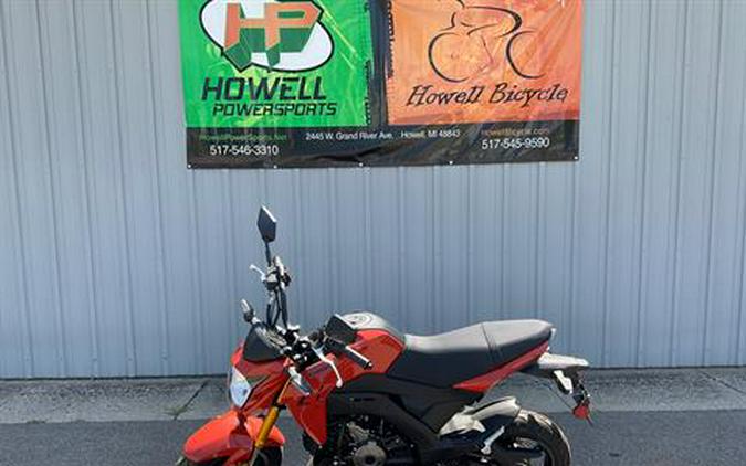 2025 Kawasaki Z125 Pro