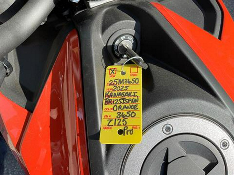 2025 Kawasaki Z125 Pro