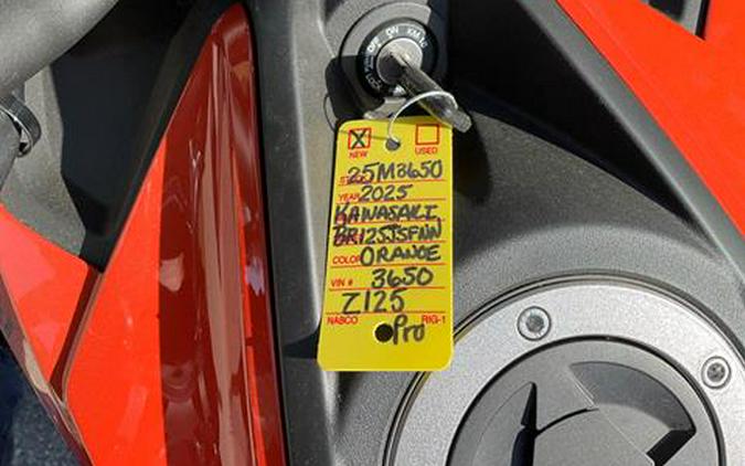 2025 Kawasaki Z125 Pro