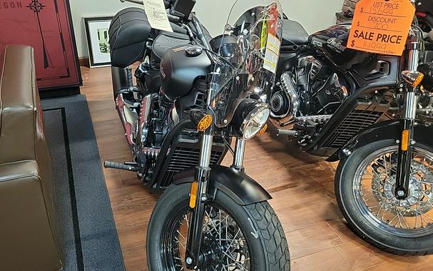 2025 Indian Motorcycle SUPER SCOUT, BLK SMK W/GRFX, TECH, 49ST Limited + Tech