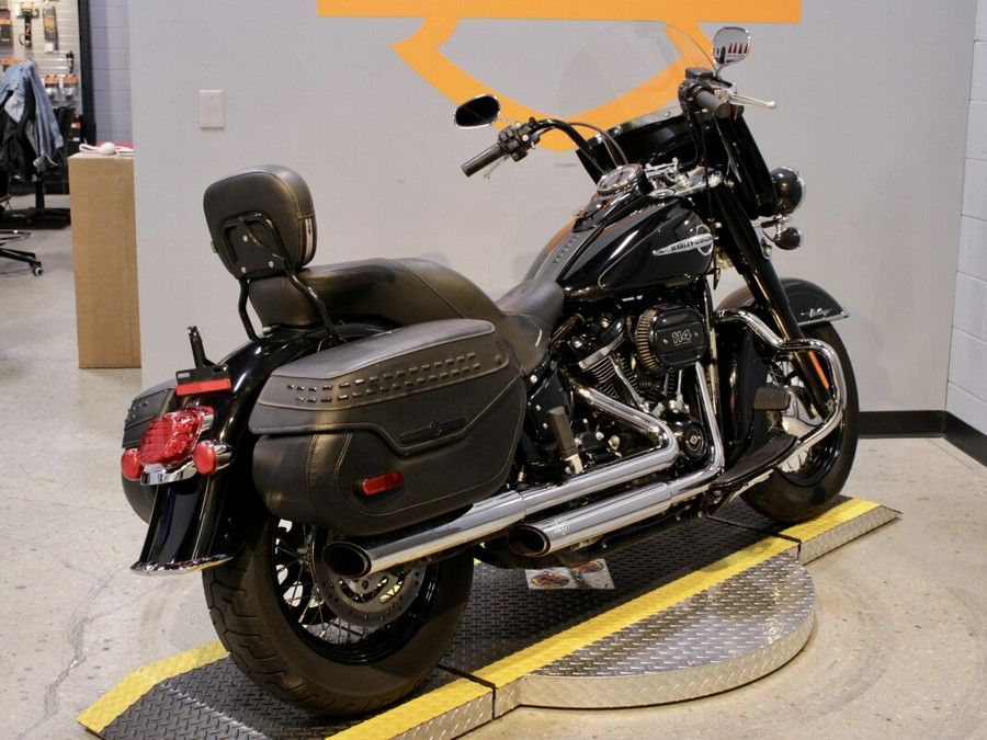 Used 2019 Harley-Davidson Softail Heritage Classic 114 FLHCS Motorcycle For Sale In Columbus, OH