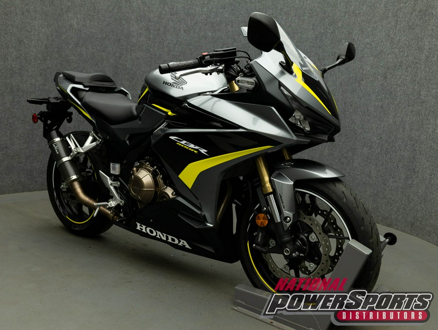 2022 HONDA CBR500R W/ABS