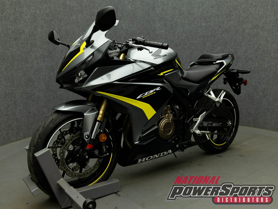 2022 HONDA CBR500R W/ABS