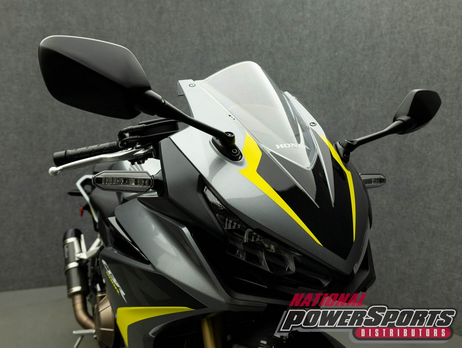 2022 HONDA CBR500R W/ABS