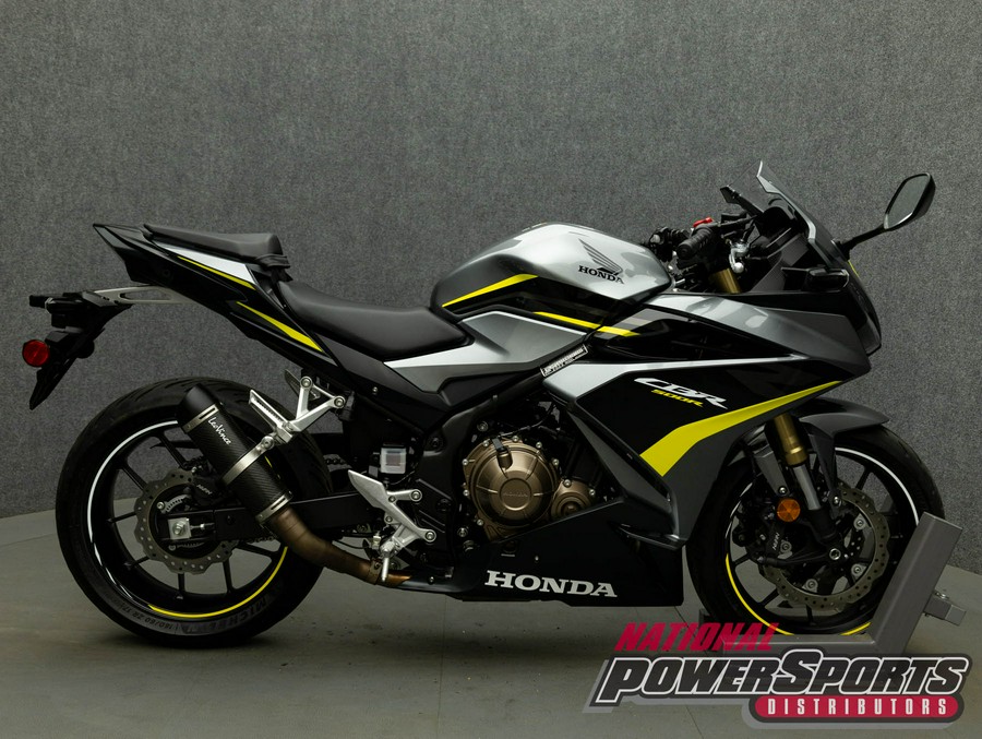 2022 HONDA CBR500R W/ABS