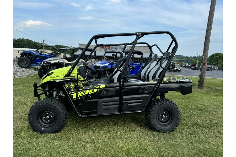 2025 Kawasaki Teryx4™ - NEON YELLOW/SUPER BLACK