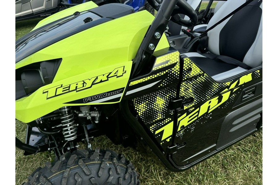 2025 Kawasaki Teryx4™ - NEON YELLOW/SUPER BLACK