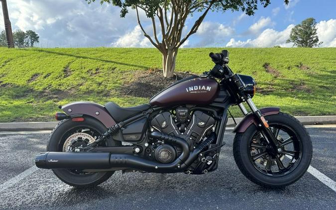 2026 Indian Scout Bobber Limited +Tech Maroon Metallic Smoke
