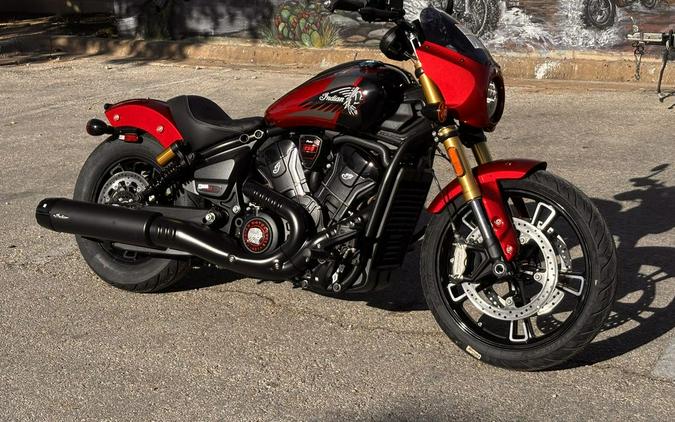 2026 Indian Motorcycle® 101 Scout® Sunset Red Metallic
