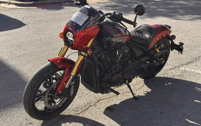 2026 Indian Motorcycle® 101 Scout® Sunset Red Metallic