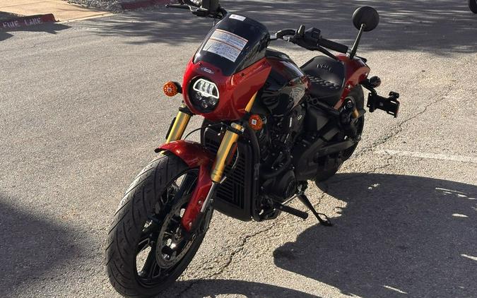 2026 Indian Motorcycle® 101 Scout® Sunset Red Metallic