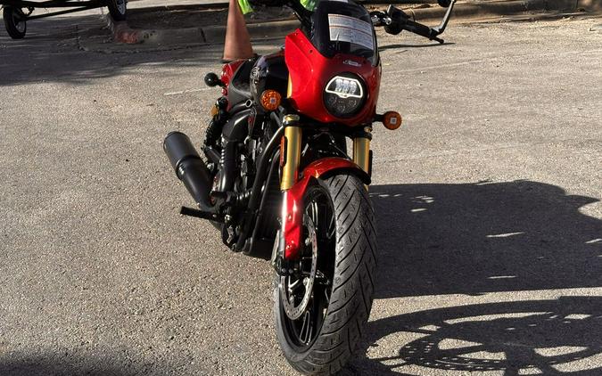 2026 Indian Motorcycle® 101 Scout® Sunset Red Metallic