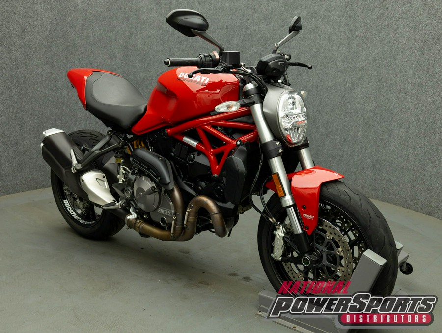 2018 DUCATI MONSTER 821 W/ABS