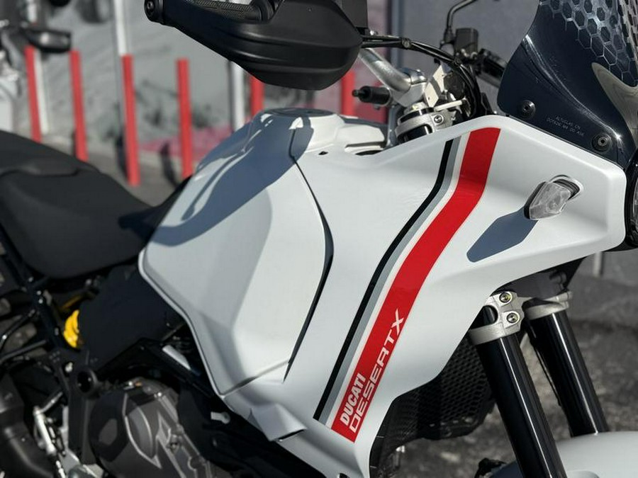 2023 Ducati DesertX Star White Silk