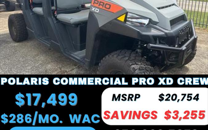 2024 Polaris PRO XD GAS CREW EPS