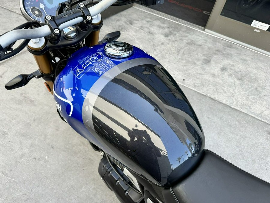 2025 Triumph Speed 400 Caspian Blue / Storm Grey