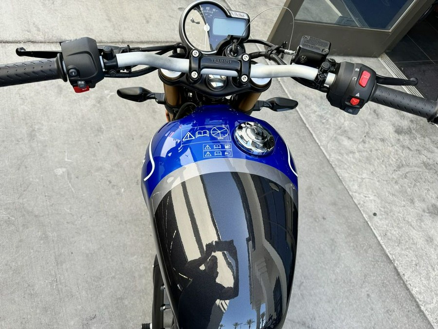 2025 Triumph Speed 400 Caspian Blue / Storm Grey