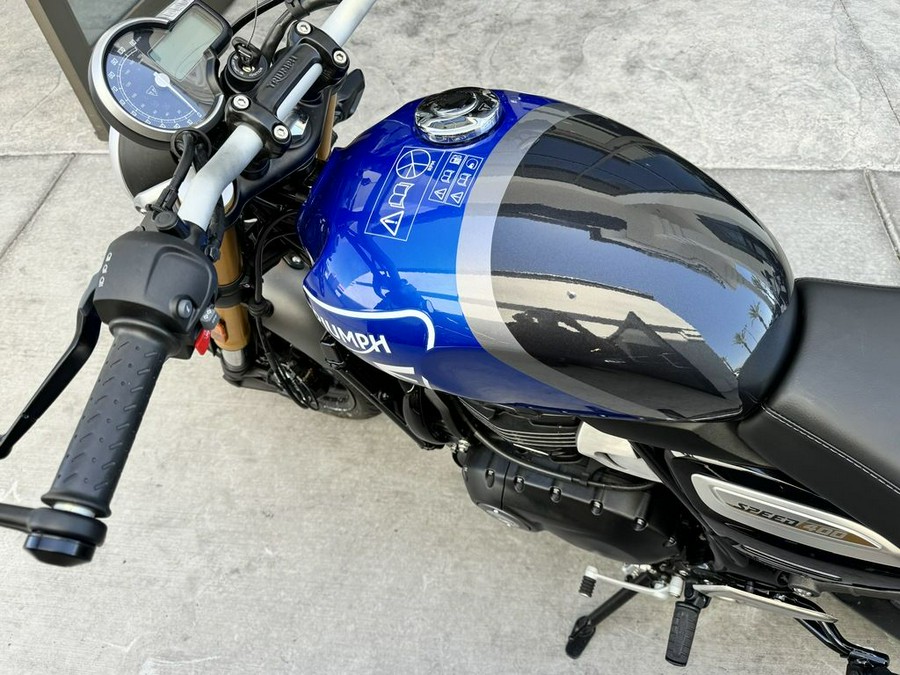 2025 Triumph Speed 400 Caspian Blue / Storm Grey