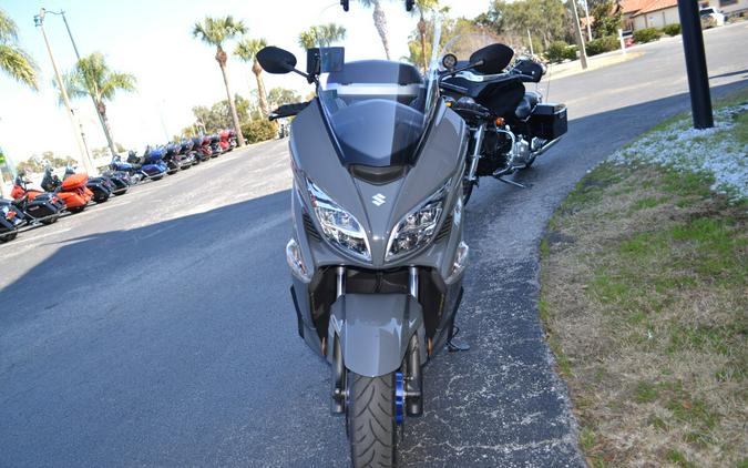 2023 Suzuki Burgman 400 Solid Iron Gray