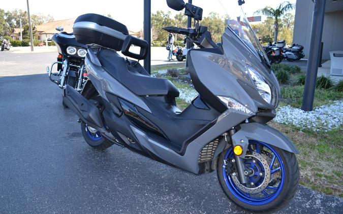 2023 Suzuki Burgman 400 Solid Iron Gray