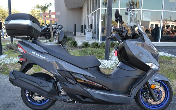 2023 Suzuki Burgman 400 Solid Iron Gray
