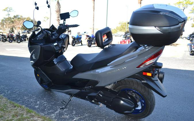 2023 Suzuki Burgman 400 Solid Iron Gray