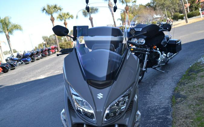 2023 Suzuki Burgman 400 Solid Iron Gray