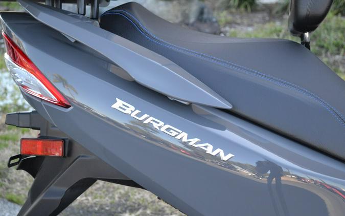 2023 Suzuki Burgman 400 Solid Iron Gray
