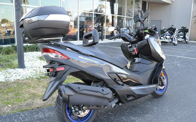 2023 Suzuki Burgman 400 Solid Iron Gray