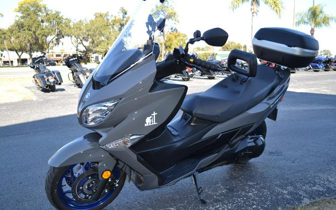 2023 Suzuki Burgman 400 Solid Iron Gray