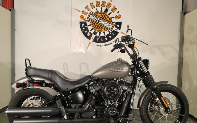 2019 Harley-Davidson Street Bob Industrial Gray Denim