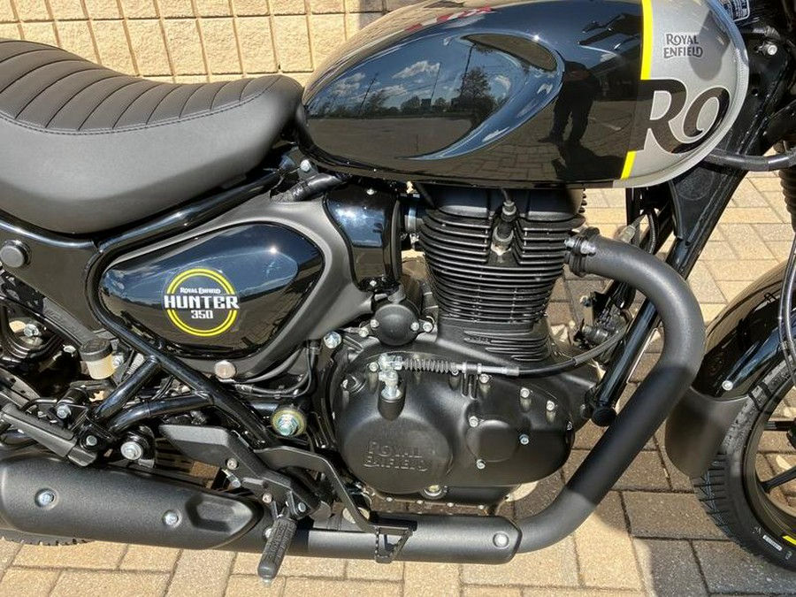 2023 Royal Enfield Hunter 350 Rebel Black