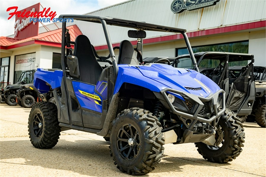 2020 Yamaha Wolverine X2