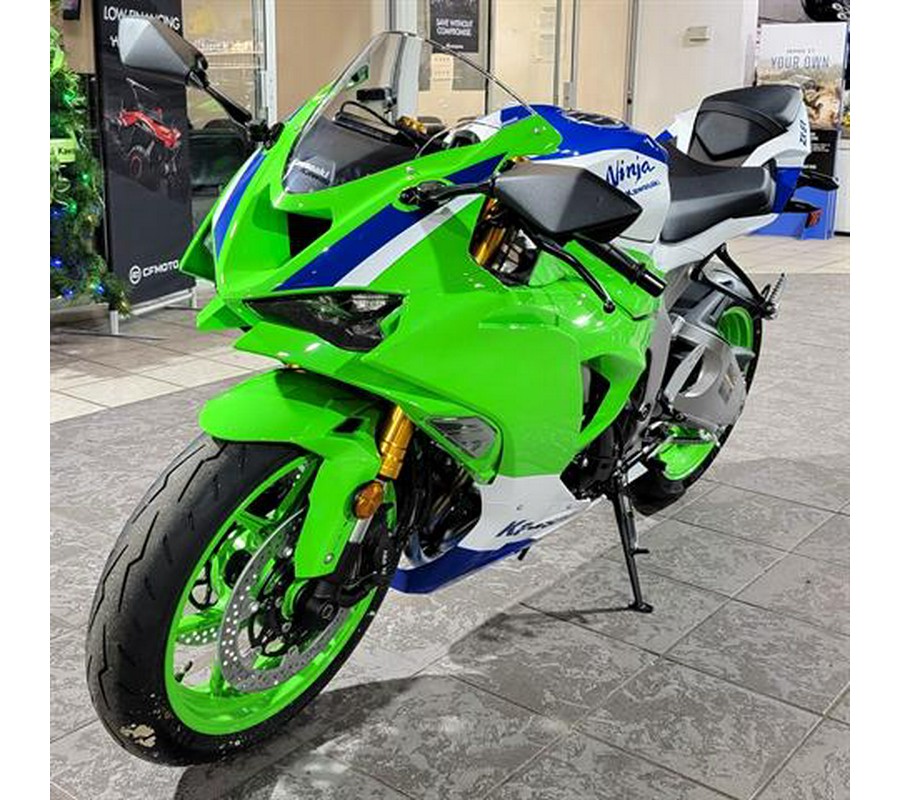 2024 Kawasaki Ninja ZX-6R 40th Anniversary Edition ABS