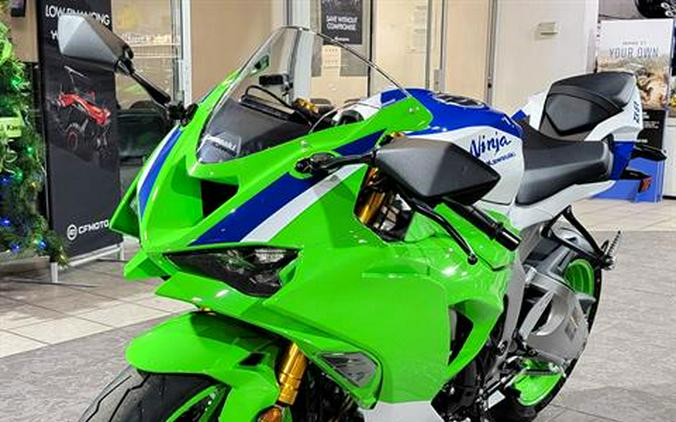 2024 Kawasaki Ninja ZX-6R 40th Anniversary Edition ABS