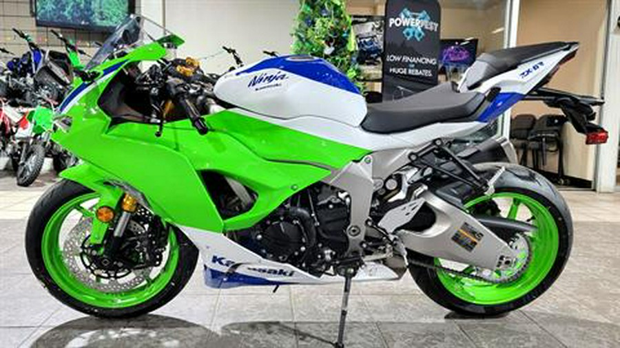 2024 Kawasaki Ninja ZX-6R 40th Anniversary Edition ABS