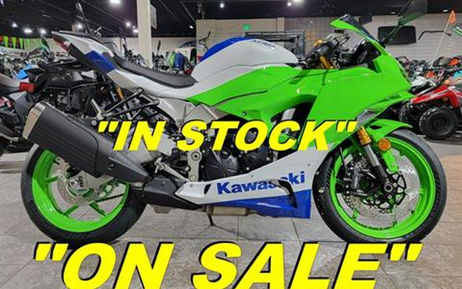 2024 Kawasaki Ninja ZX-6R 40th Anniversary Edition ABS