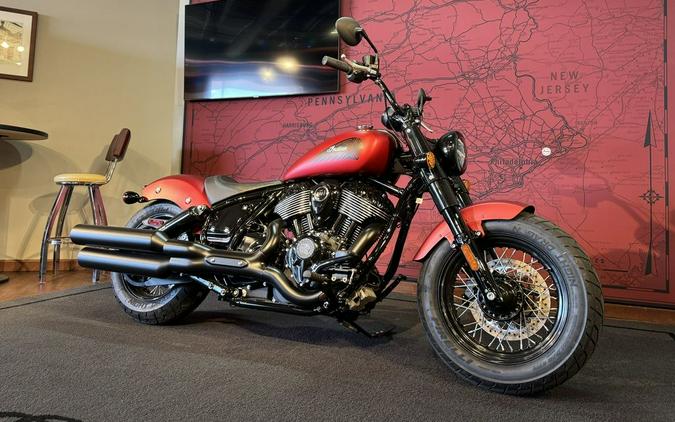 2024 Indian Motorcycle® Chief Bobber Dark Horse® Sunset Red Smoke