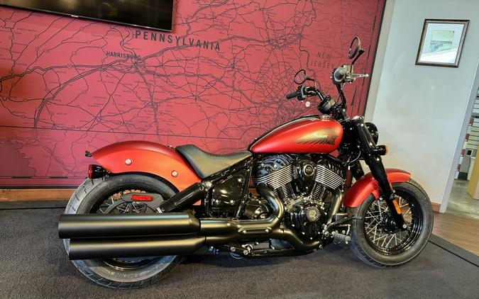 2024 Indian Motorcycle® Chief Bobber Dark Horse® Sunset Red Smoke