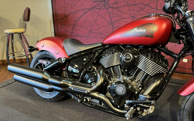 2024 Indian Motorcycle® Chief Bobber Dark Horse® Sunset Red Smoke