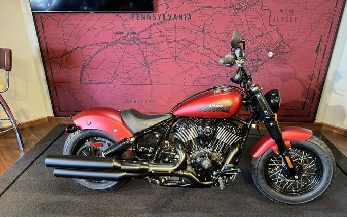 2024 Indian Motorcycle® Chief Bobber Dark Horse® Sunset Red Smoke