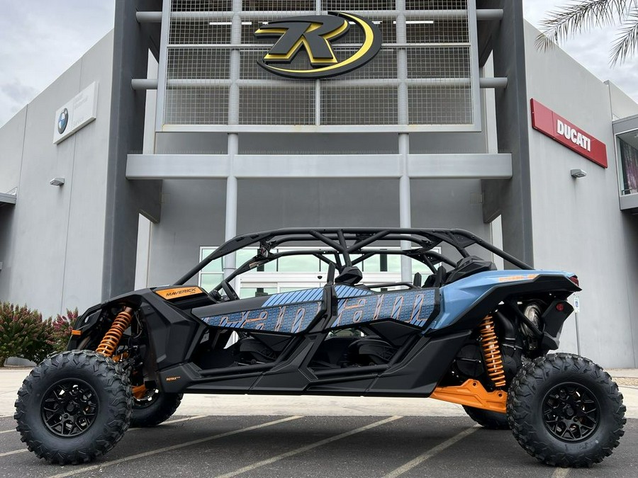 2026 Can-Am® Maverick X3 MAX RS Turbo Scandi Blue & Orange Crush